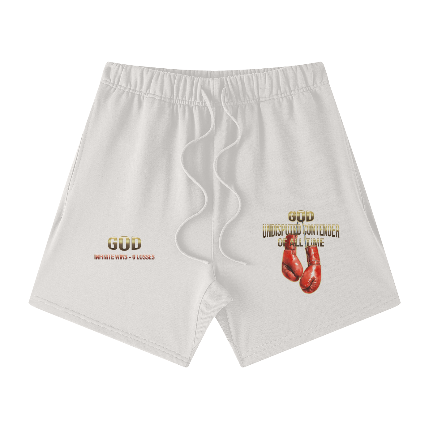 Undisputed Streetwear Unisex Heavyweight Earth Tone Loose Fit FOG 100% Cotton Shorts - Image 5