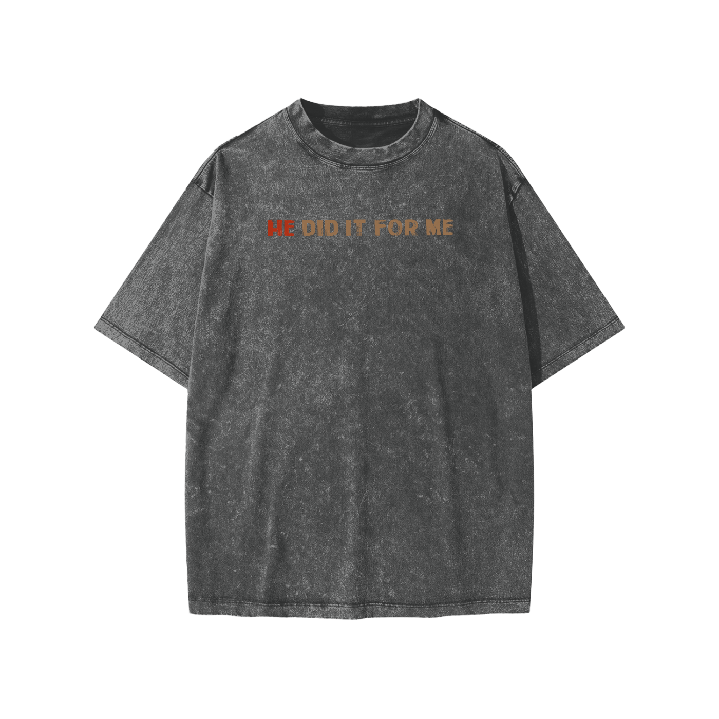 He Did It For Me Snow Washed Kids' T-shirt - Image 11