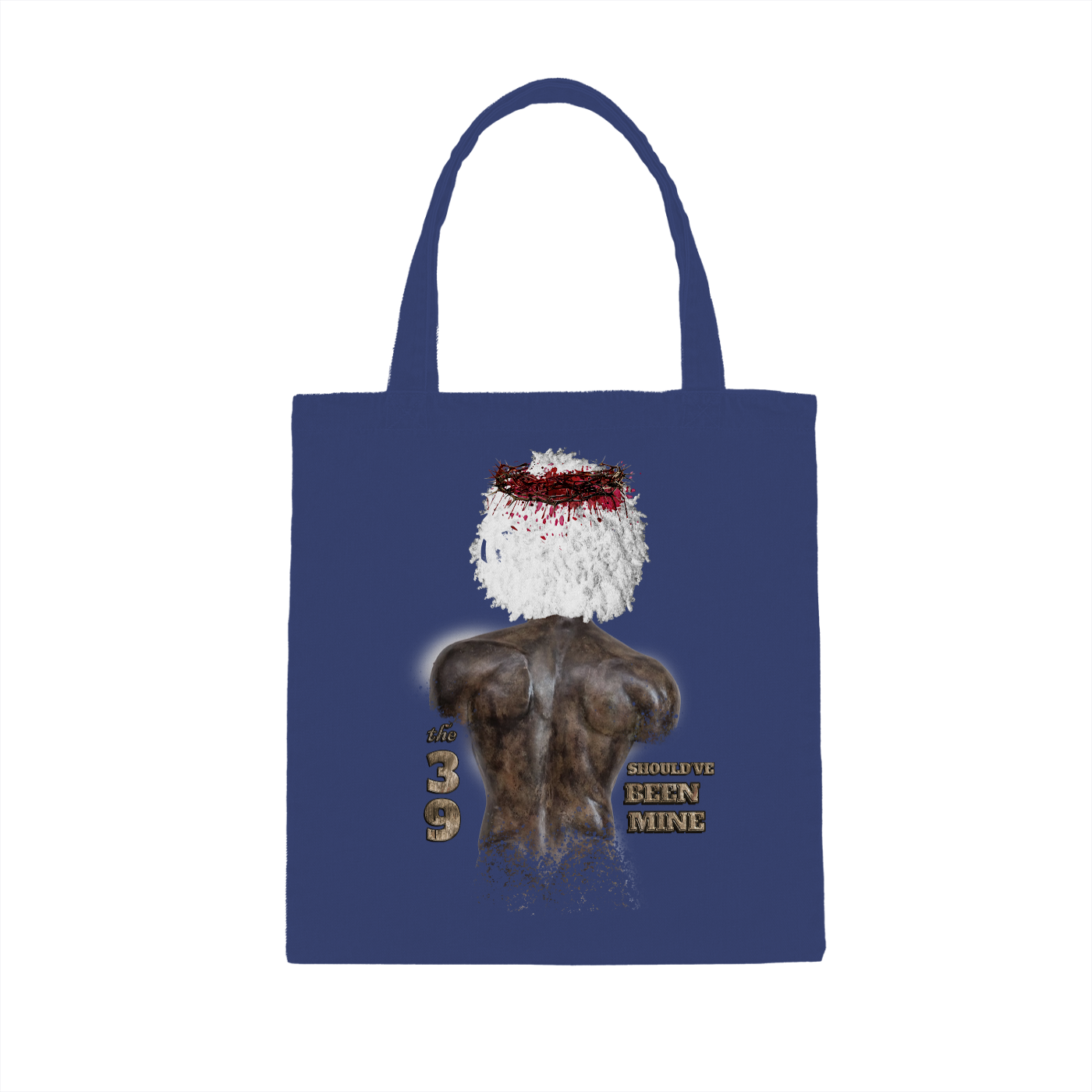 The 39 Shouldve Been Mine Streetwear Denim Tote Bag - Image 3