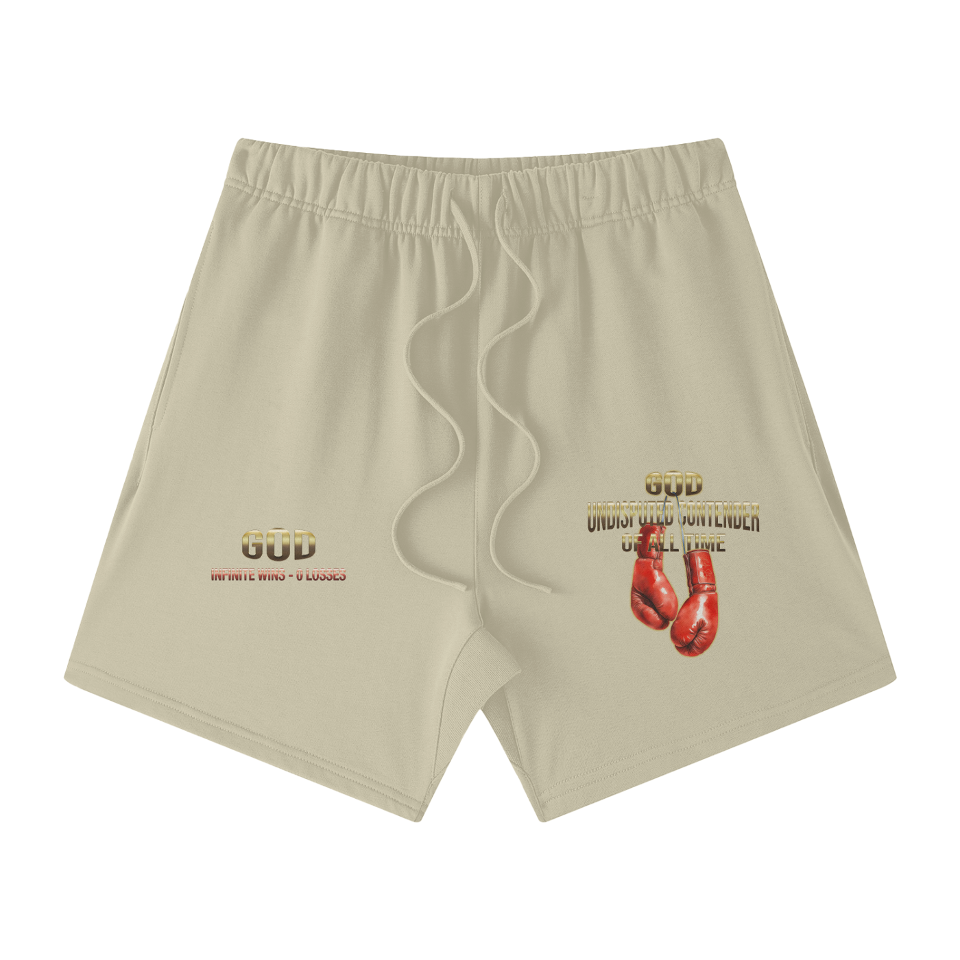 Undisputed Streetwear Unisex Heavyweight Earth Tone Loose Fit FOG 100% Cotton Shorts - Image 27