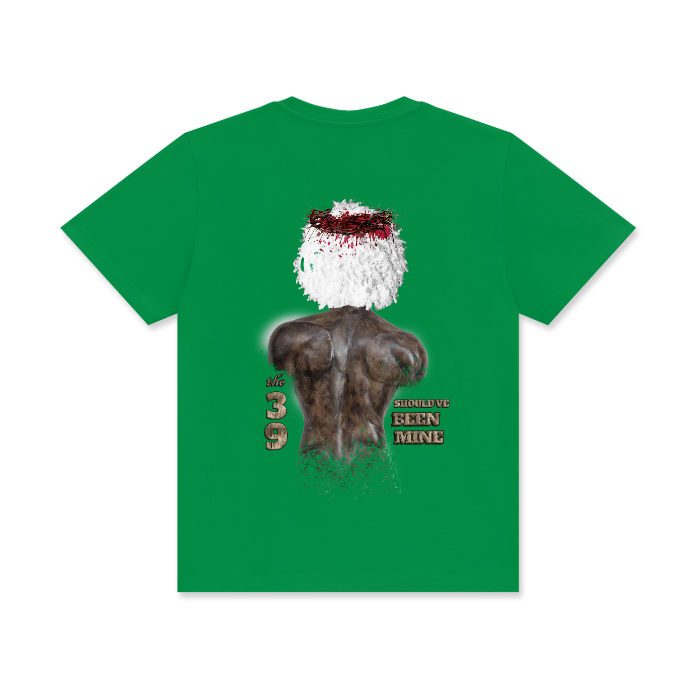 (The 39 Shouldve been mine) Unisex Classic Crew Neck Cotton T-Shirt - Image 16