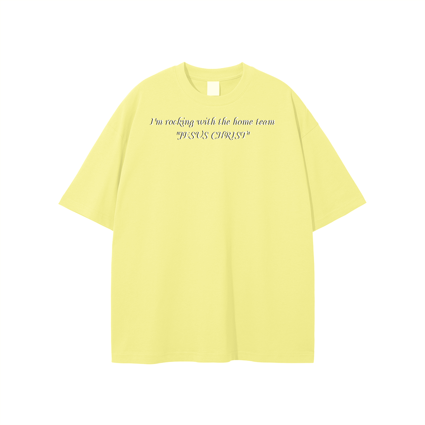 I'm rocking with the home team "JESUS CHRIST" Unisex T-shirt - Image 5