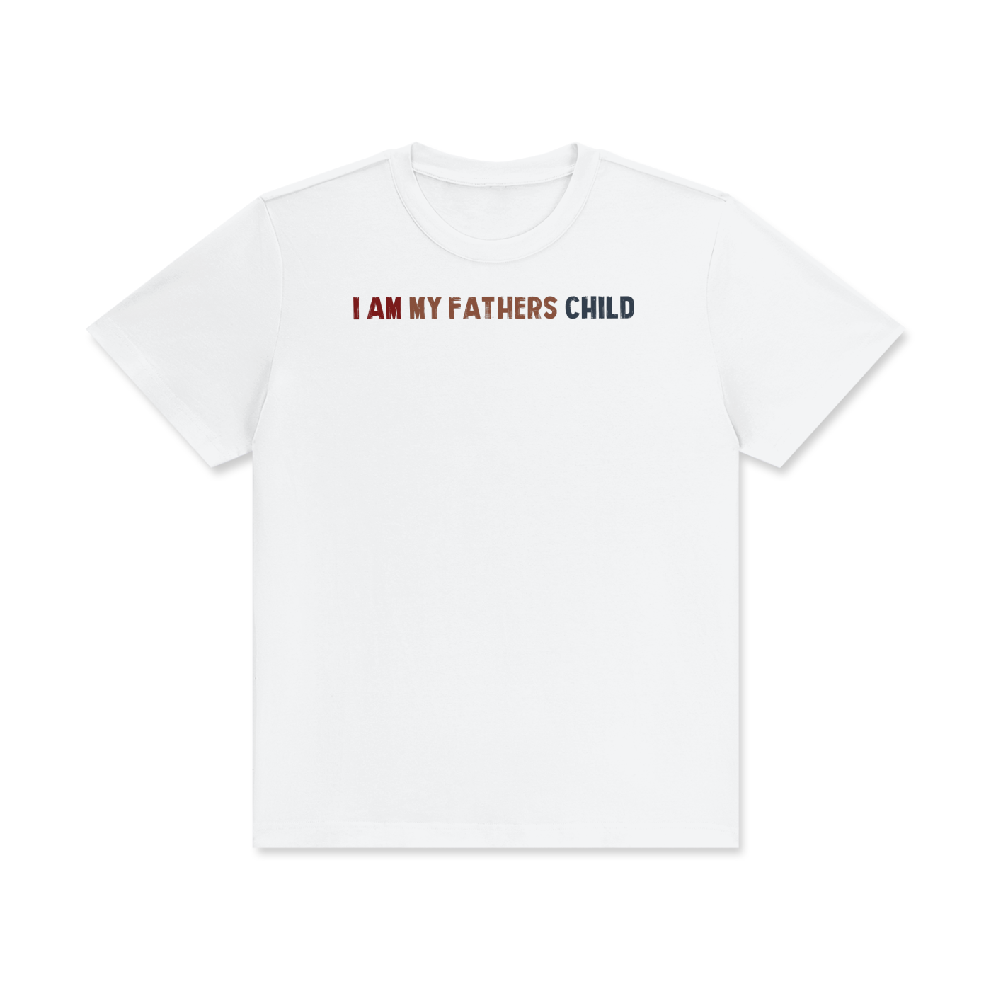 I Am My Fathers Child Unisex Classic Crew Neck Cotton T-Shirt