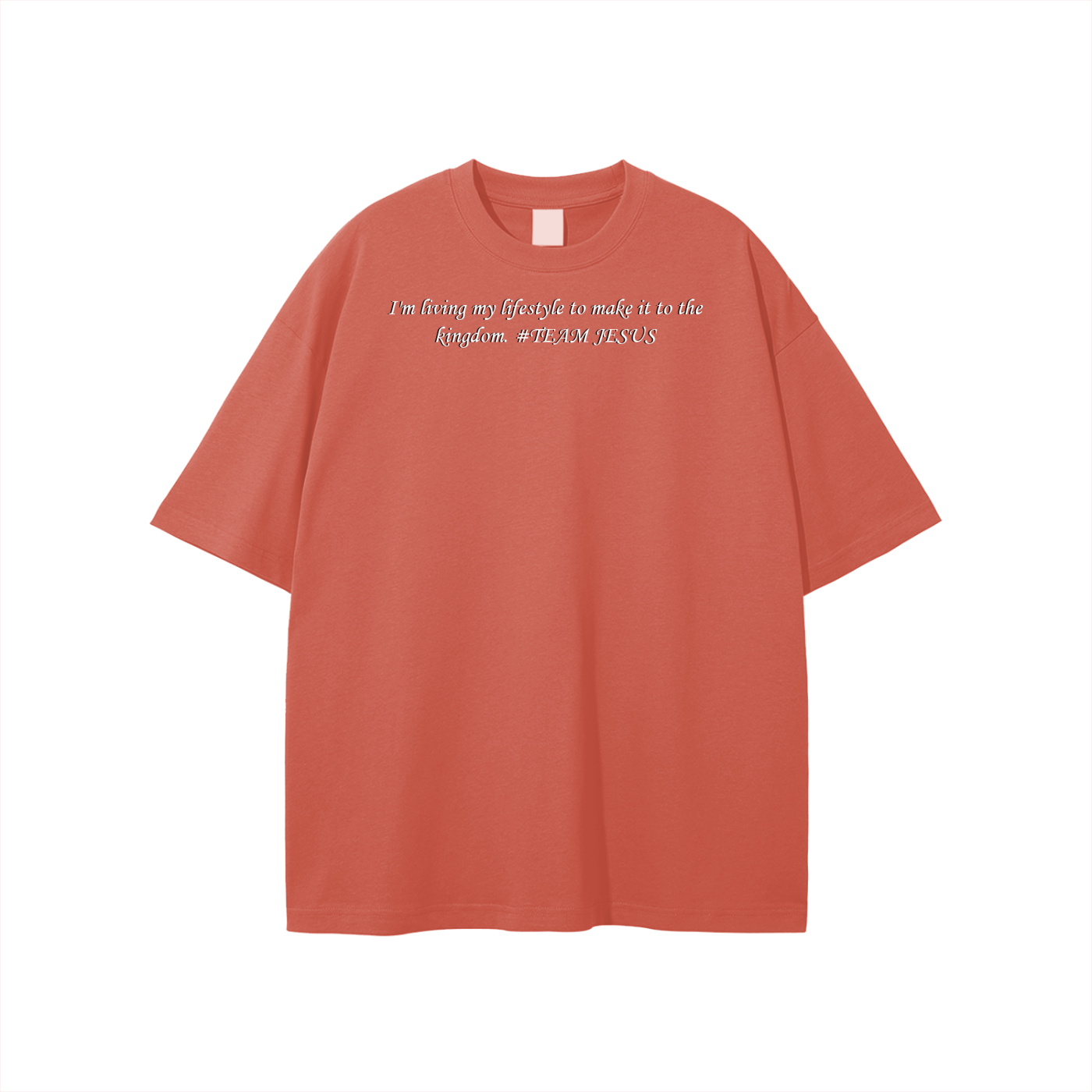I'm living my lifestyle to make it to the kingdom. #TEAM JESUS Unisex T-shirt - Image 21
