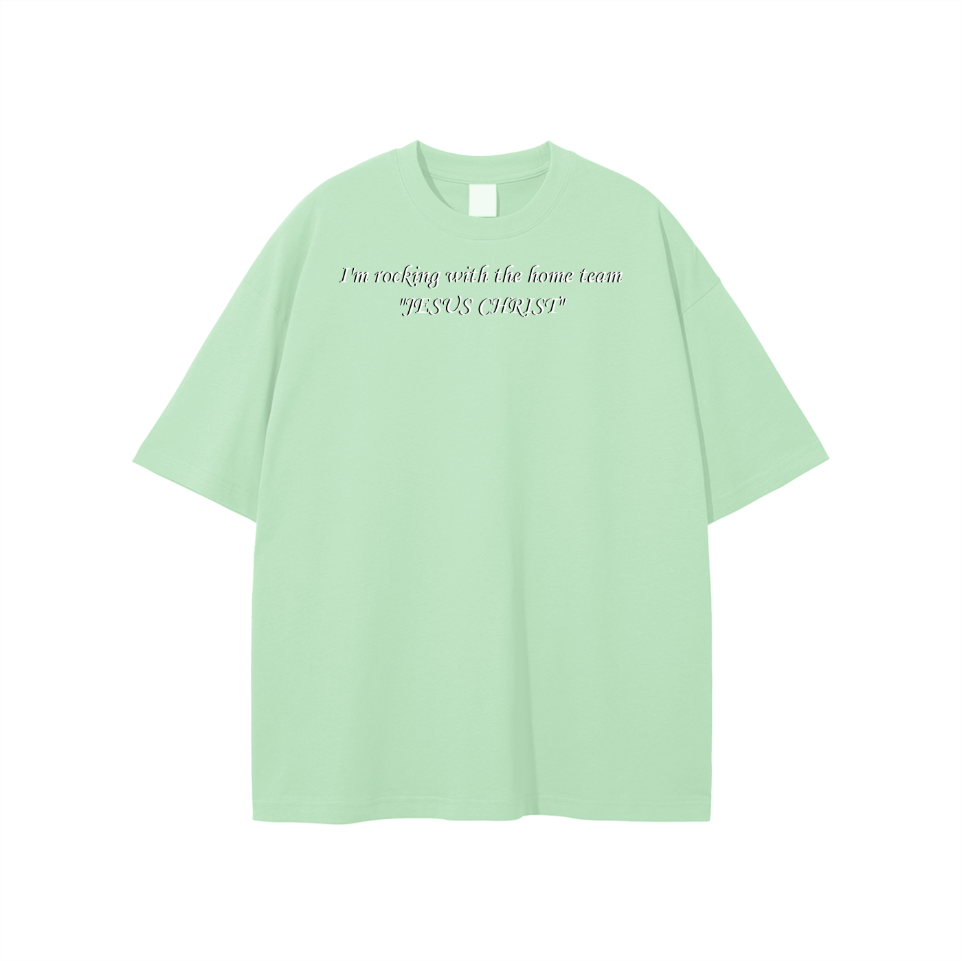 I'm rocking with the home team "JESUS CHRIST" Unisex T-shirt - Image 7