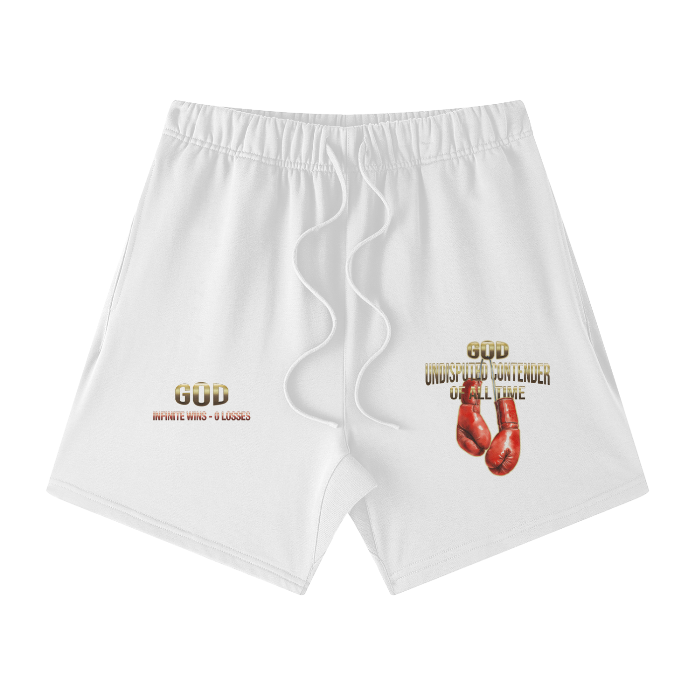 Undisputed Streetwear Unisex Heavyweight Earth Tone Loose Fit FOG 100% Cotton Shorts - Image 3
