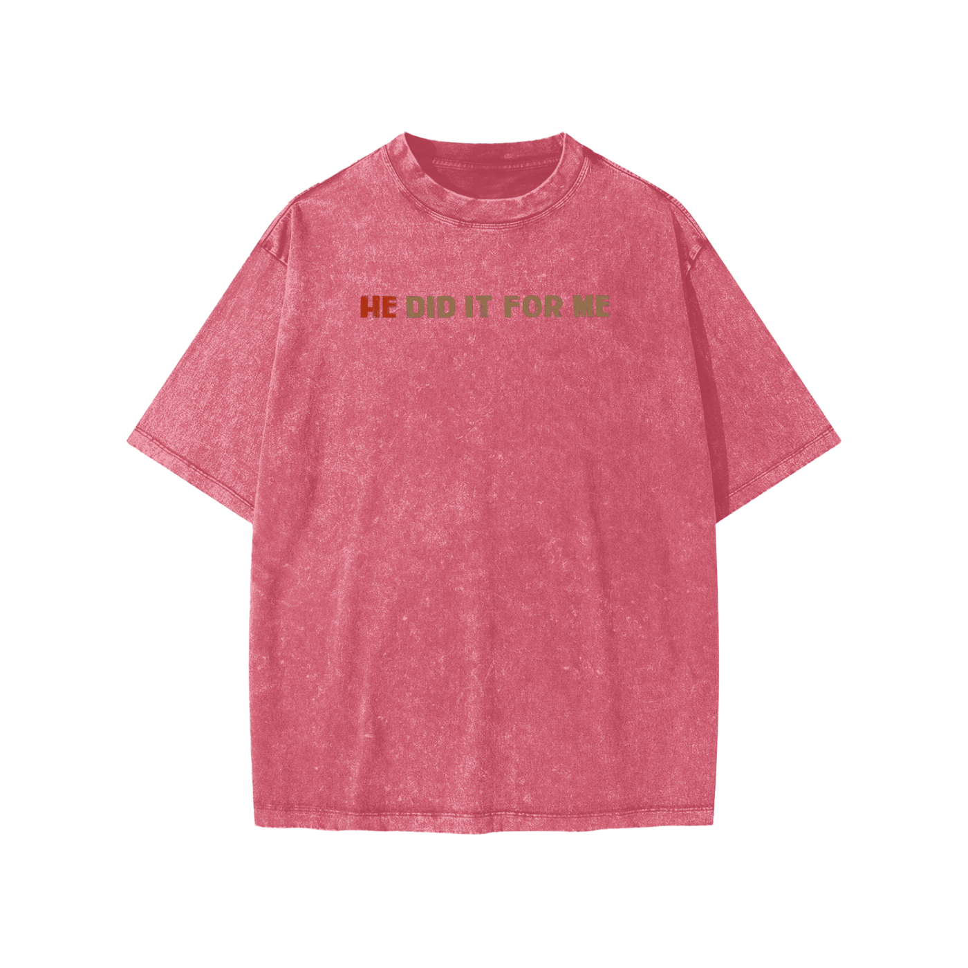 He Did It For Me Snow Washed Kids' T-shirt - Image 5