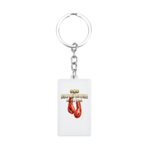 Undisputed Die-Cut Keychain