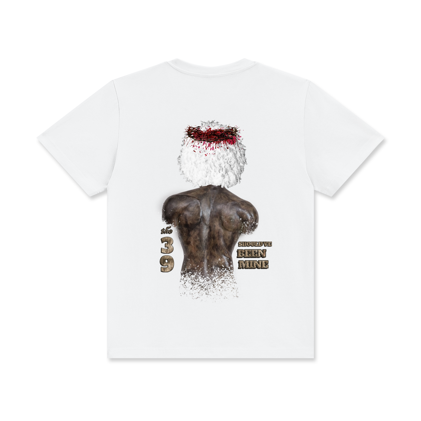 (The 39 Shouldve been mine) Unisex Classic Crew Neck Cotton T-Shirt - Image 2