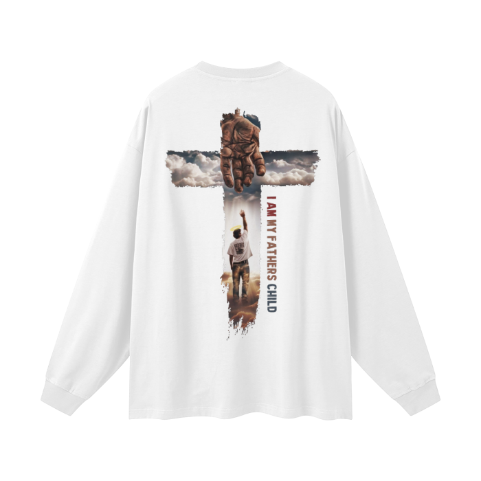 Streetwear Unisex 305G FOG 100% Cotton Long Sleeve Tee - Image 2