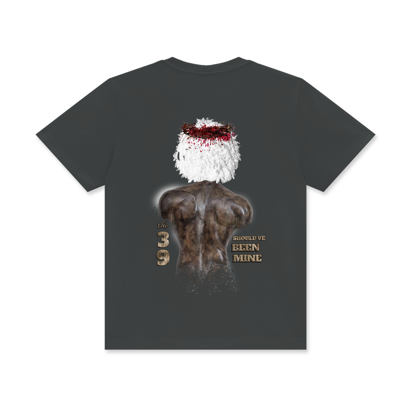 (The 39 Shouldve been mine) Unisex Classic Crew Neck Cotton T-Shirt - Image 8