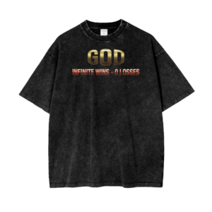 (Undisputed)Acid Wash Oversize T-Shirt - 250 GSM