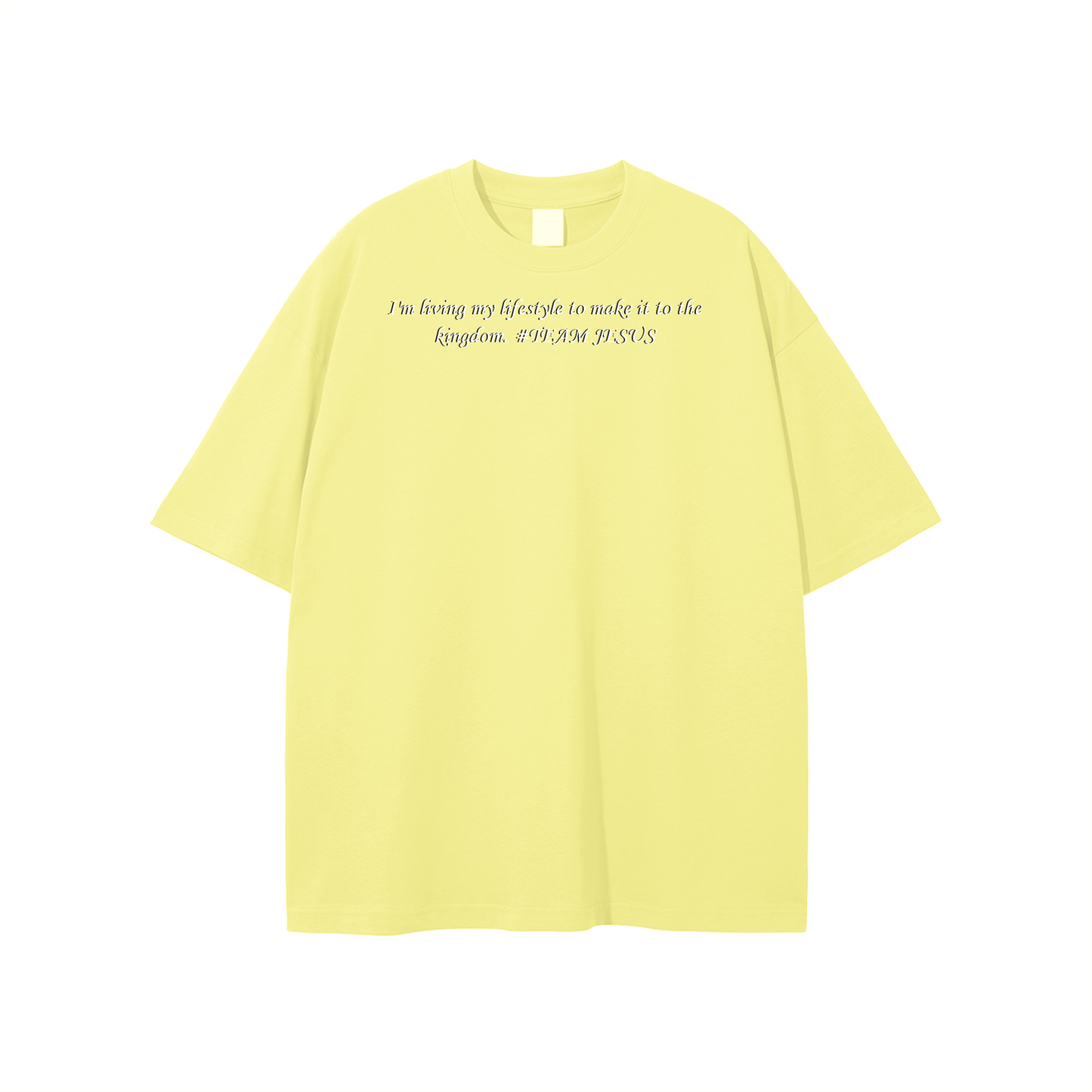 I'm living my lifestyle to make it to the kingdom. #TEAM JESUS Unisex T-shirt - Image 5
