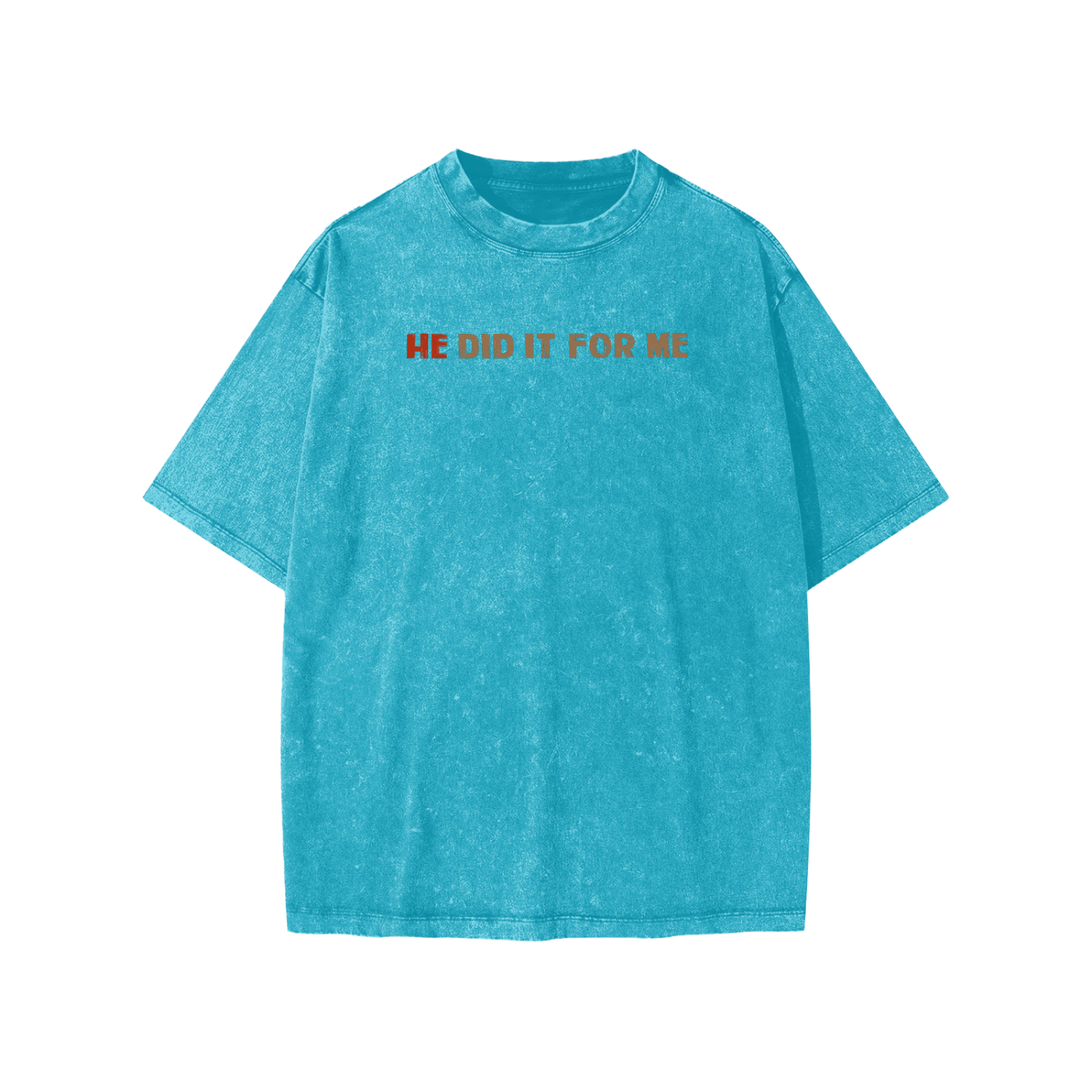 He Did It For Me Snow Washed Kids' T-shirt - Image 7