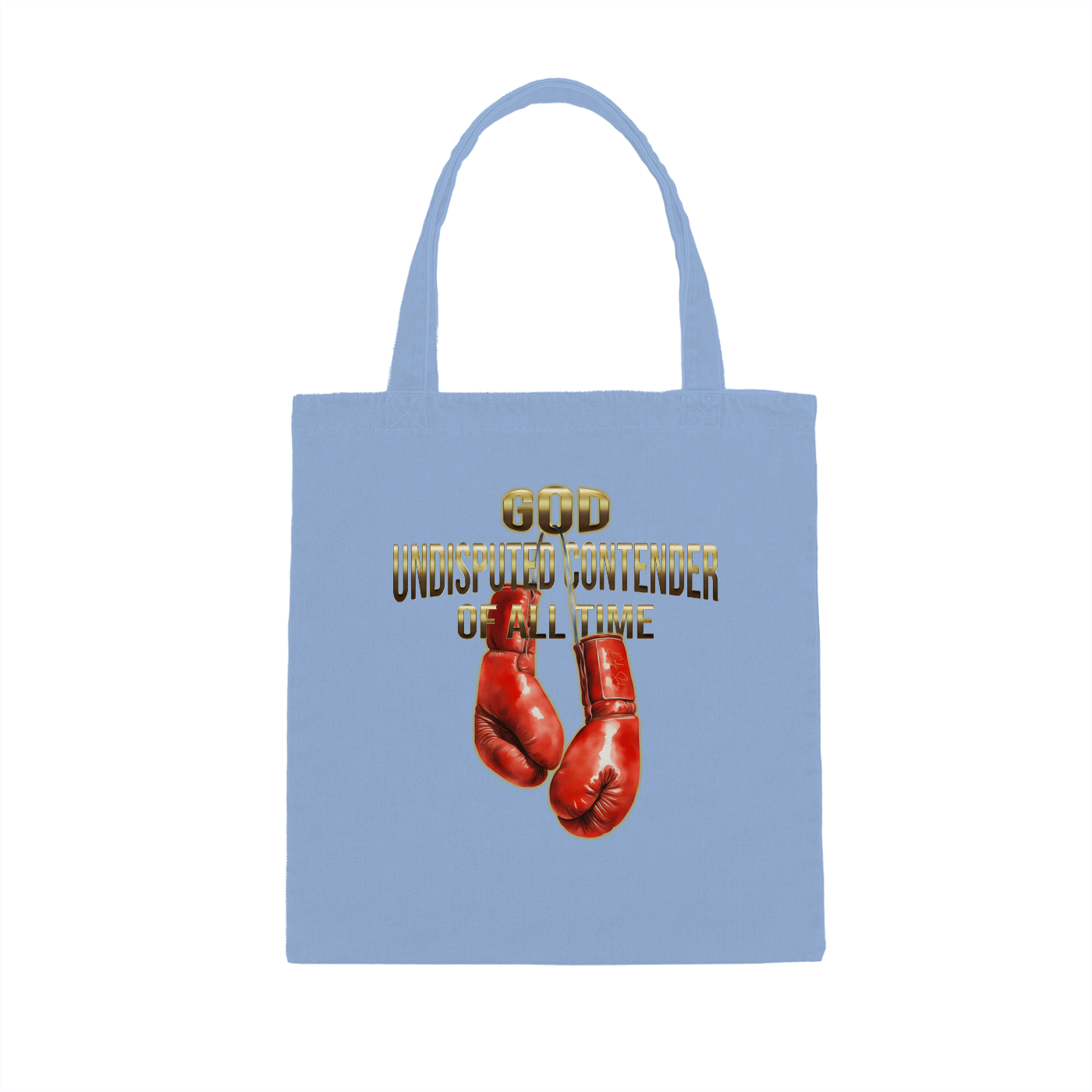 Undisputed Streetwear Denim Tote Bag - Image 2