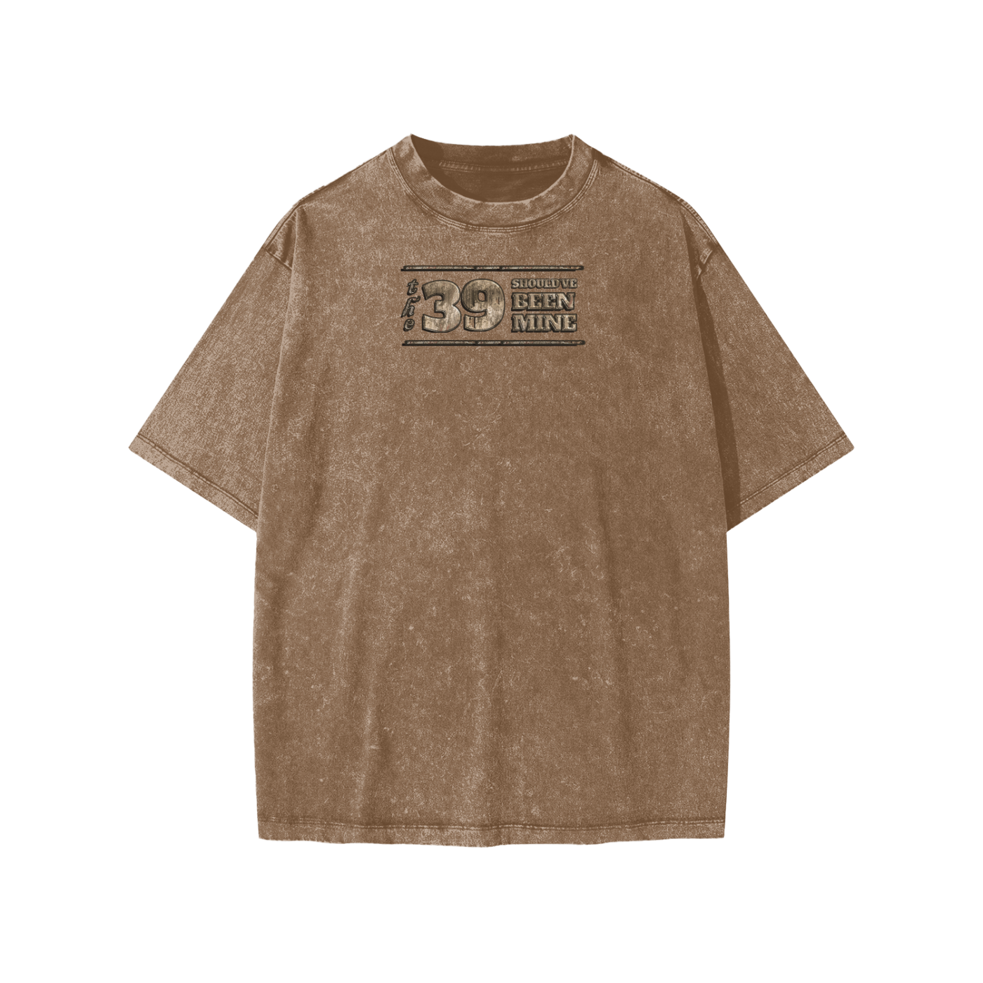 (The 39 Shouldve been mine) Snow Washed Kids' T-shirt - Image 9