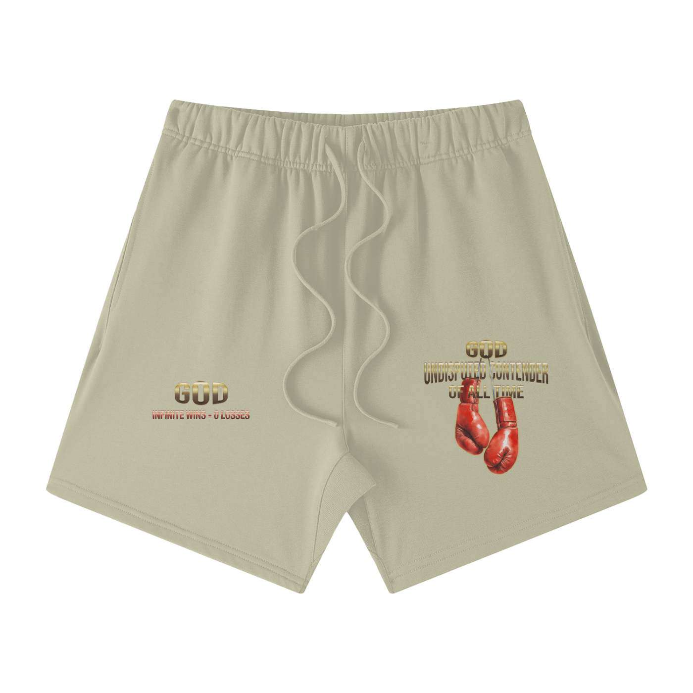 Undisputed Streetwear Unisex Heavyweight Earth Tone Loose Fit FOG 100% Cotton Shorts - Image 23