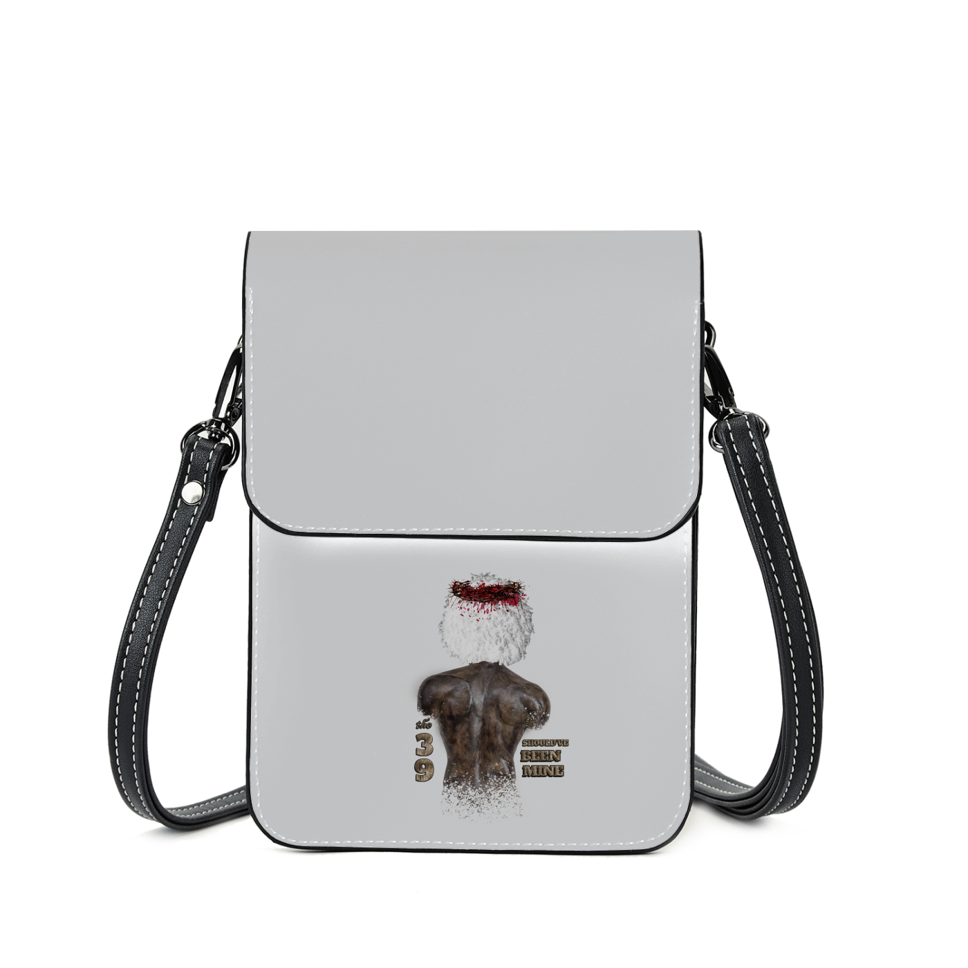 The 39 Shouldve Been Mine All-Over Print Leather Phone Bag