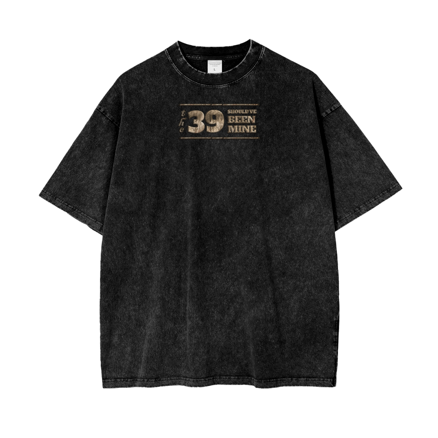 (The 39 Shouldve been mine) Acid Wash Oversize T-Shirt - 250 GSM - Image 27