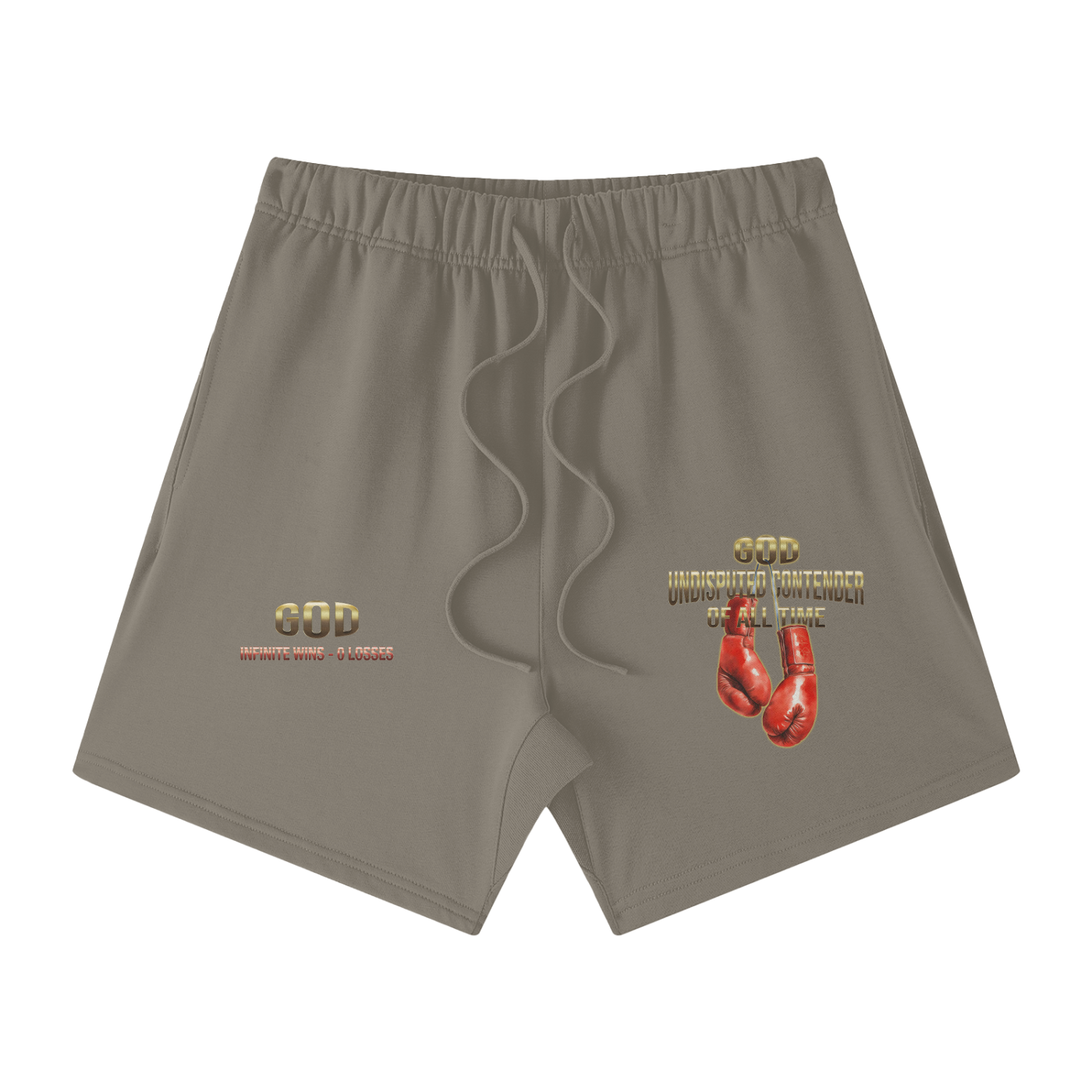 Undisputed Streetwear Unisex Heavyweight Earth Tone Loose Fit FOG 100% Cotton Shorts - Image 21