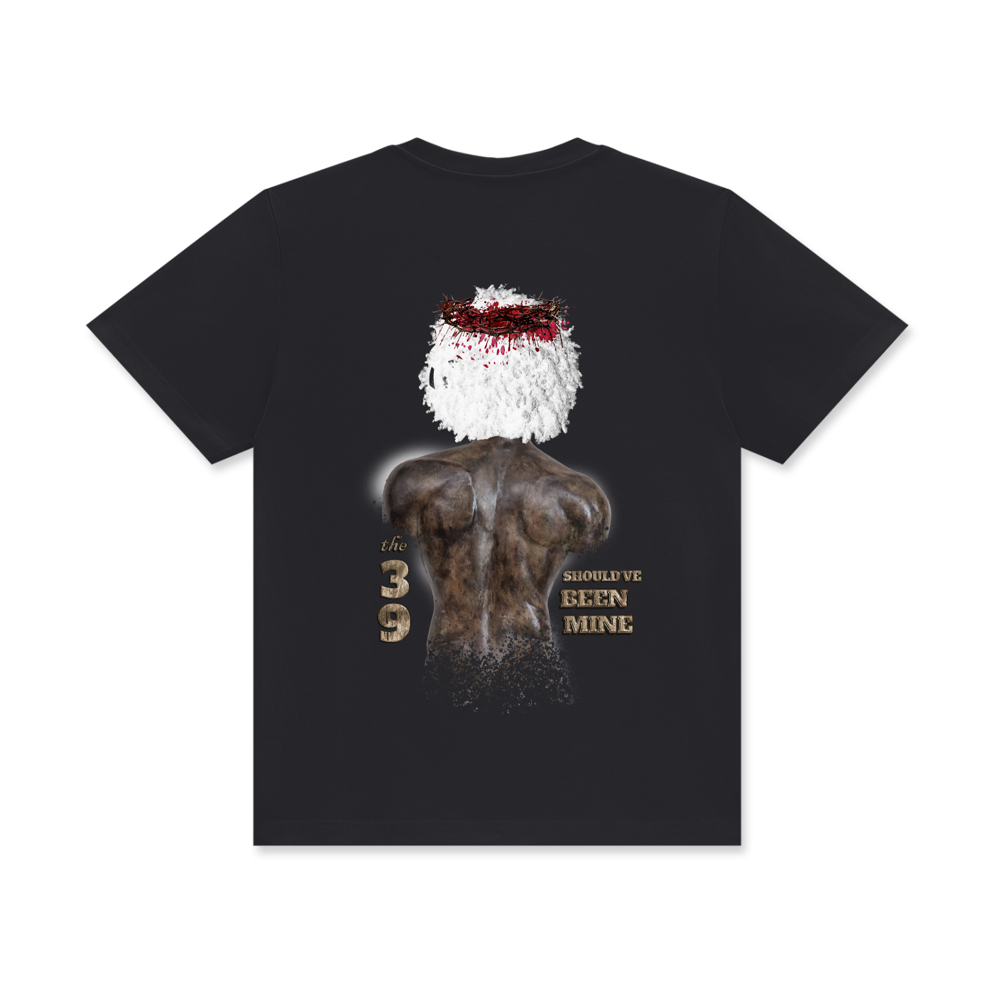 (The 39 Shouldve been mine) Unisex Classic Crew Neck Cotton T-Shirt - Image 4