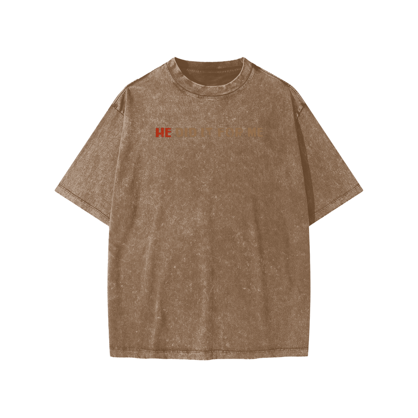 He Did It For Me Snow Washed Kids' T-shirt - Image 9