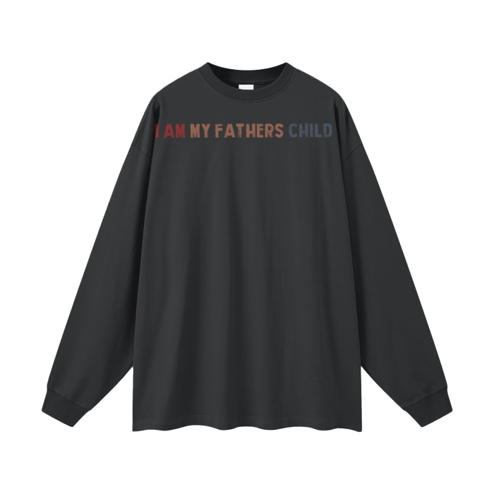 Streetwear Unisex 305G FOG 100% Cotton Long Sleeve Tee - Image 9
