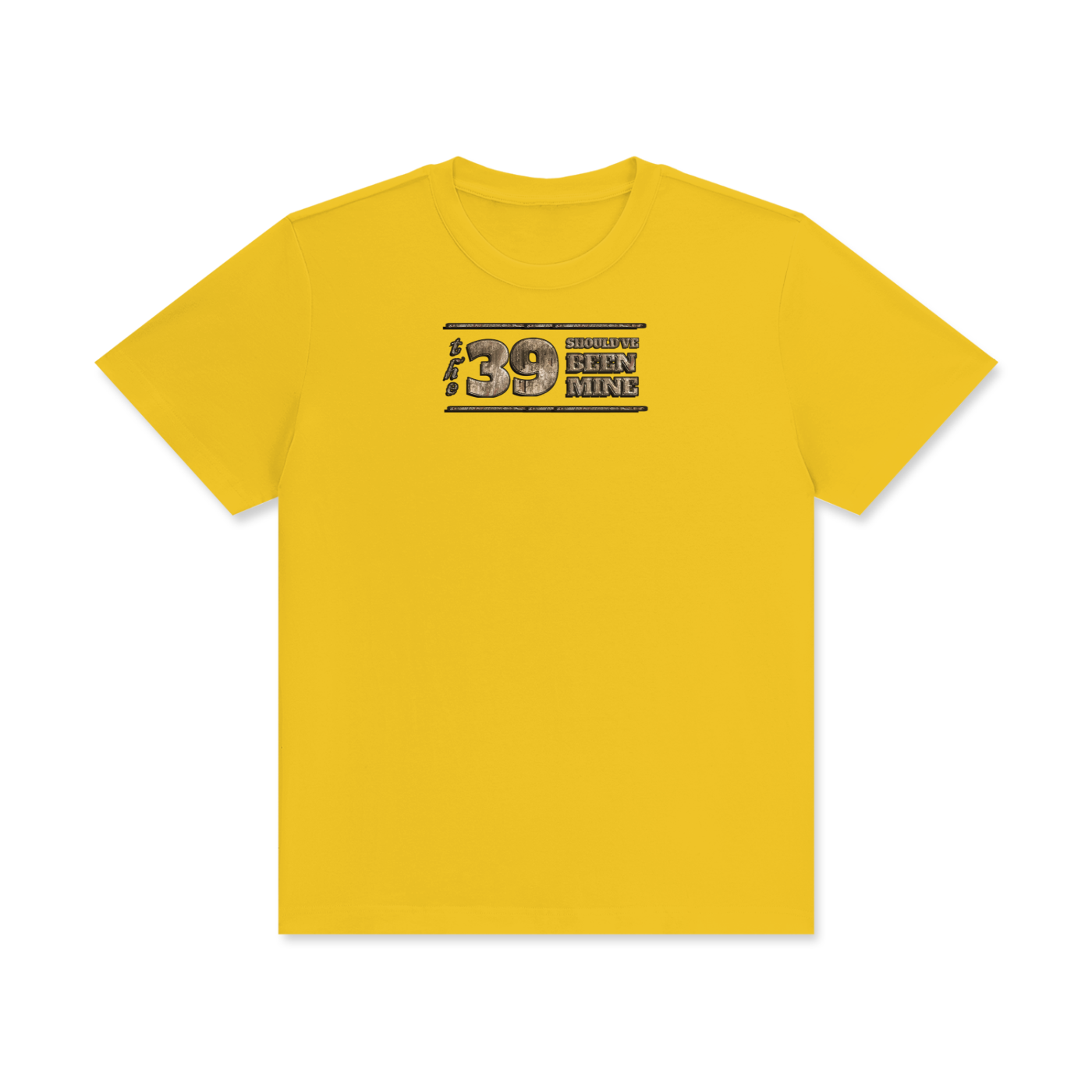 (The 39 Shouldve been mine) Unisex Classic Crew Neck Cotton T-Shirt - Image 17