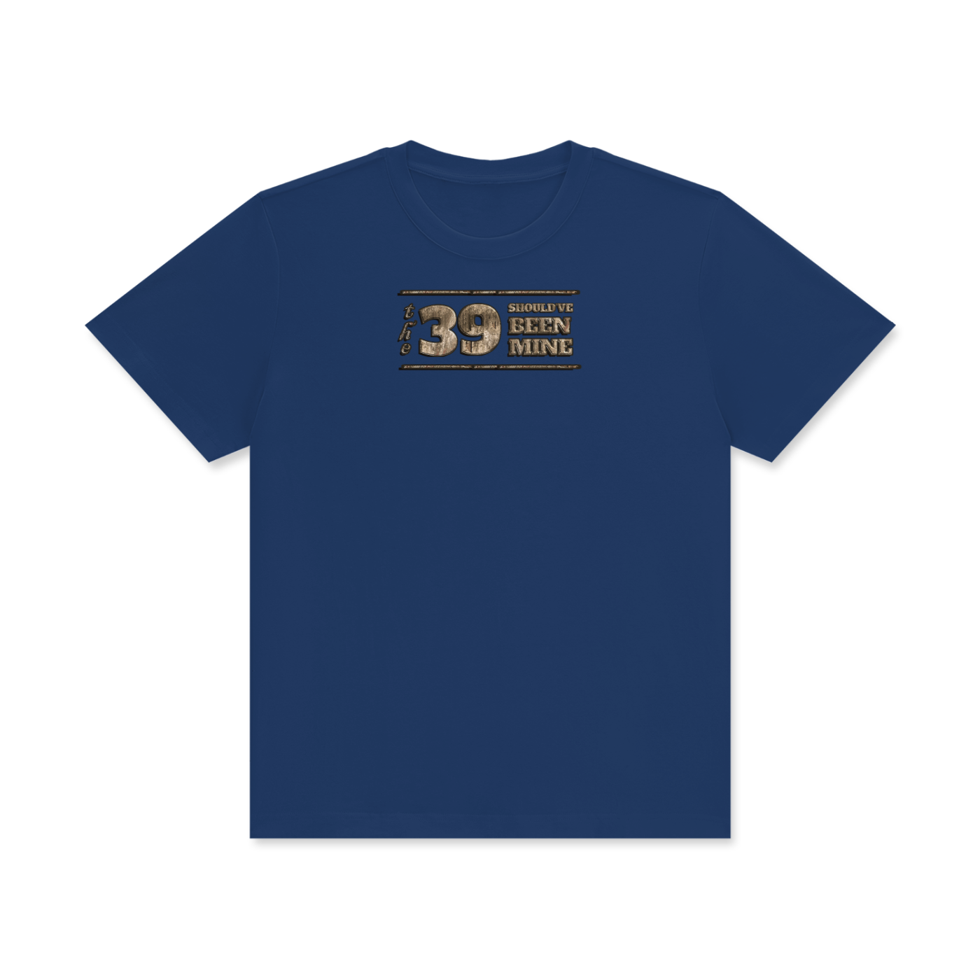 (The 39 Shouldve been mine) Unisex Classic Crew Neck Cotton T-Shirt - Image 9