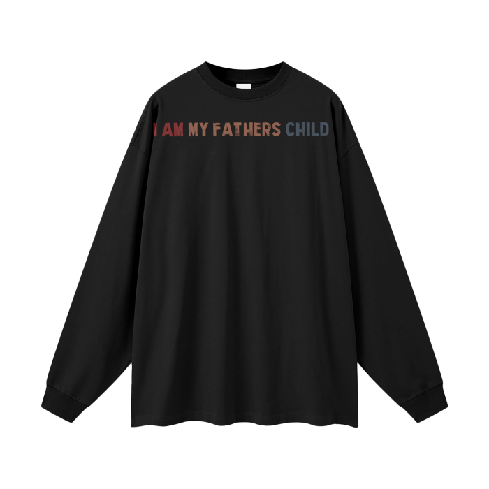 Streetwear Unisex 305G FOG 100% Cotton Long Sleeve Tee - Image 3