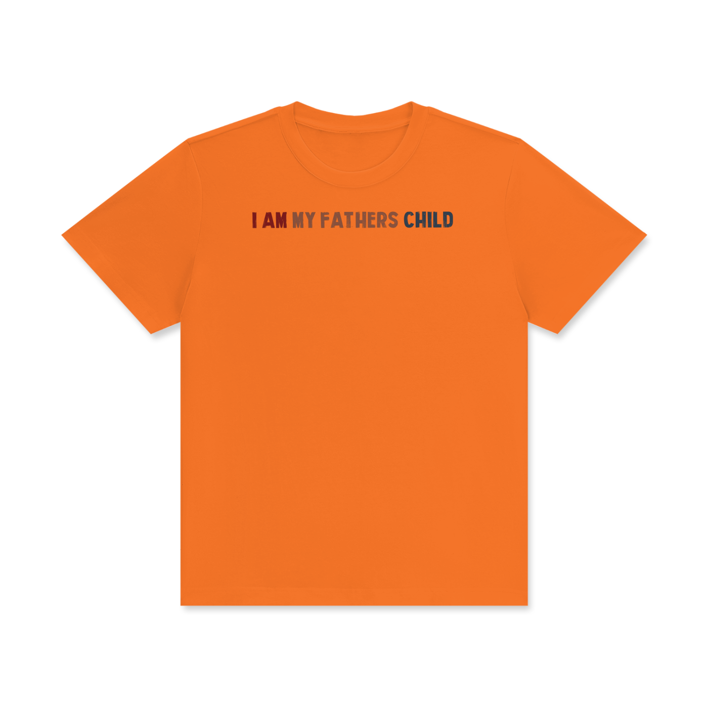I Am My Fathers Child Unisex Classic Crew Neck Cotton T-Shirt - Image 21