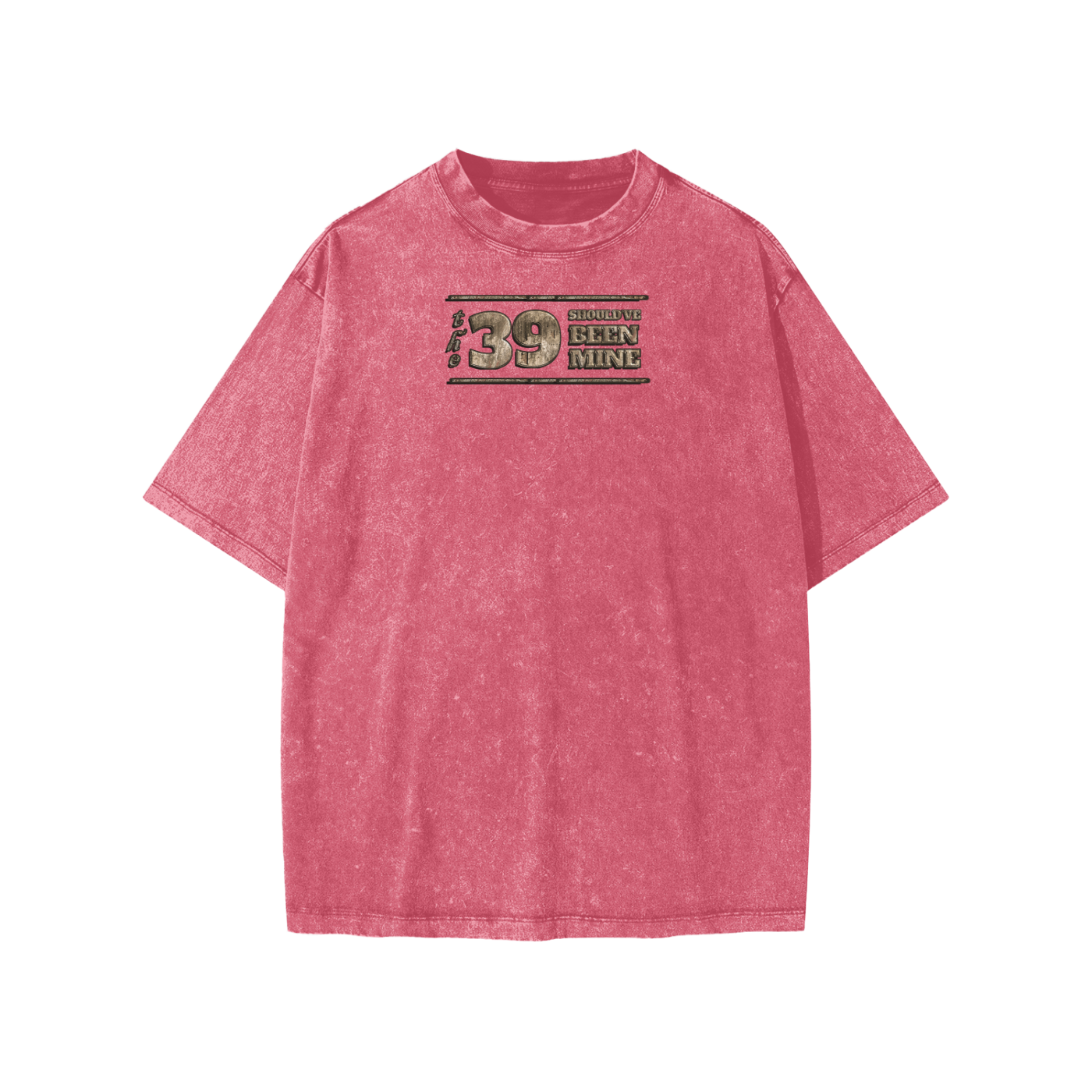 (The 39 Shouldve been mine) Snow Washed Kids' T-shirt - Image 5