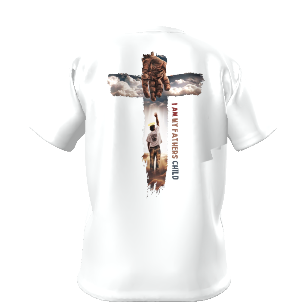 I Am My Fathers Child All-Over Print Kids Softstyle T-Shirt - Image 2