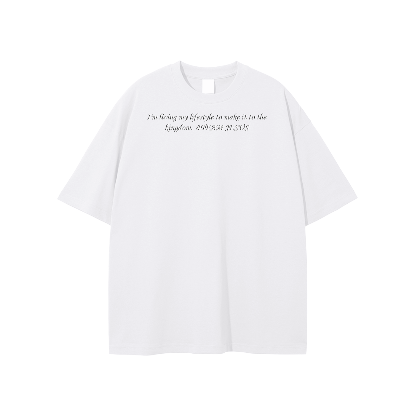 I'm living my lifestyle to make it to the kingdom. #TEAM JESUS Unisex T-shirt - Image 3