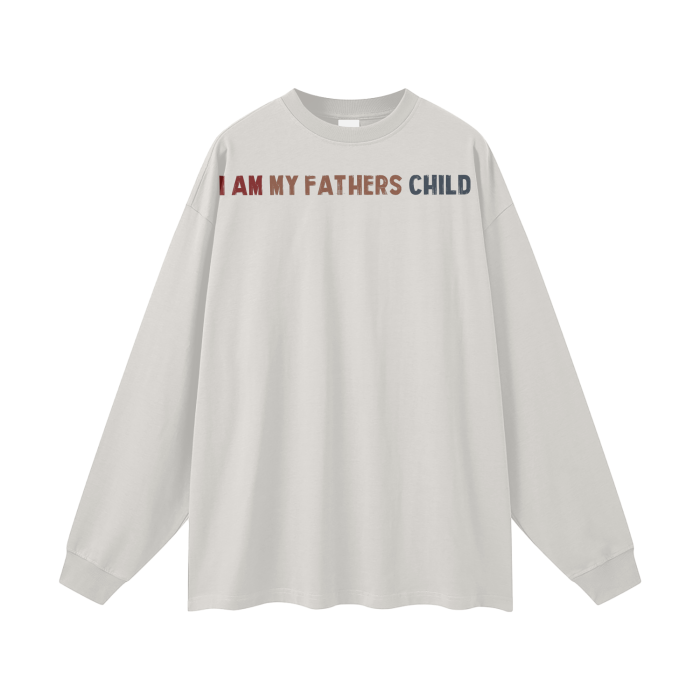 Streetwear Unisex 305G FOG 100% Cotton Long Sleeve Tee - Image 7