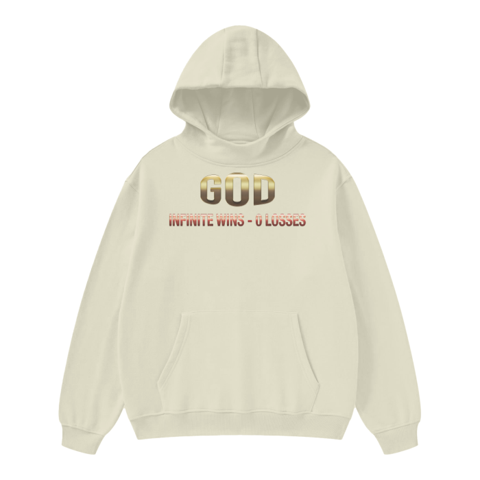 (Undisputed) High Neck Insulated FOG Solid Color Fleece Hoodie - 385 GSM - Image 3