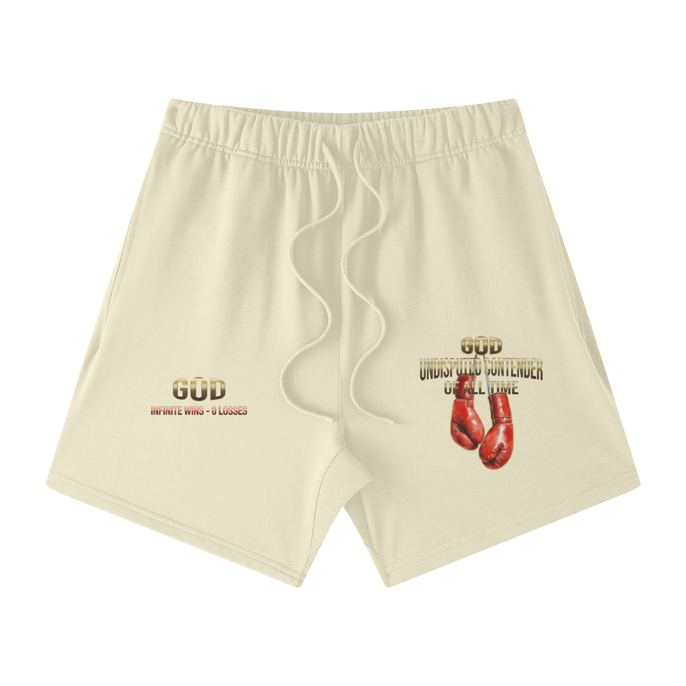 Undisputed Streetwear Unisex Heavyweight Earth Tone Loose Fit FOG 100% Cotton Shorts - Image 25