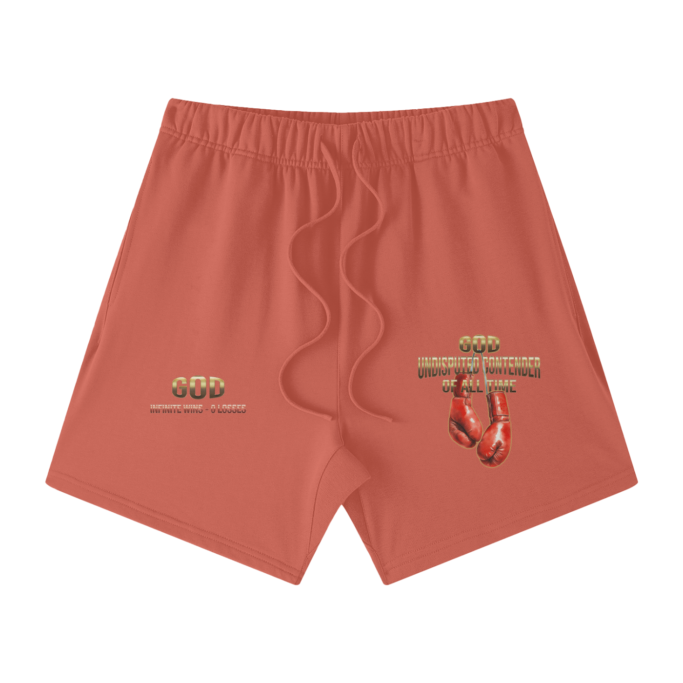 Undisputed Streetwear Unisex Heavyweight Earth Tone Loose Fit FOG 100% Cotton Shorts - Image 17
