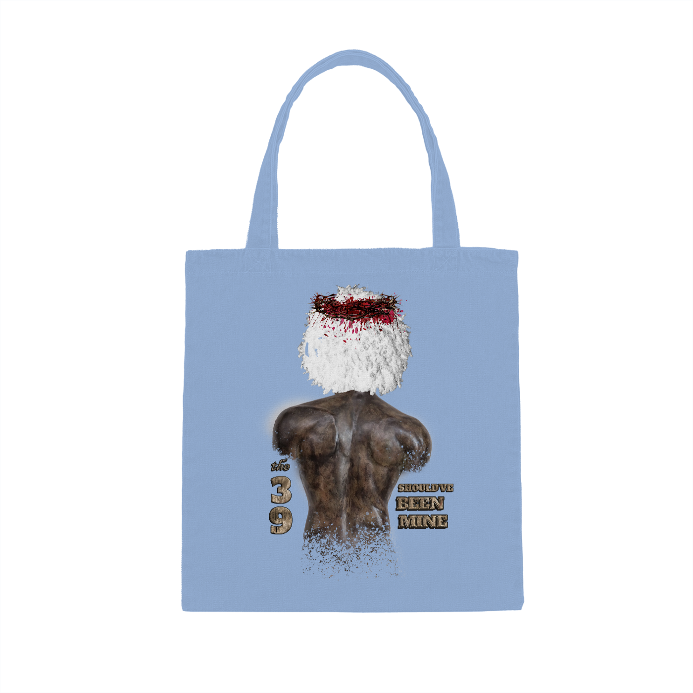 The 39 Shouldve Been Mine Streetwear Denim Tote Bag - Image 2