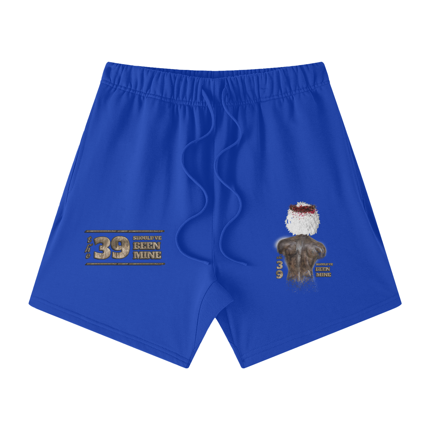 The 39 Shouldve Been Mine Streetwear Unisex Heavyweight Earth Tone Loose Fit FOG 100% Cotton Shorts - Image 15