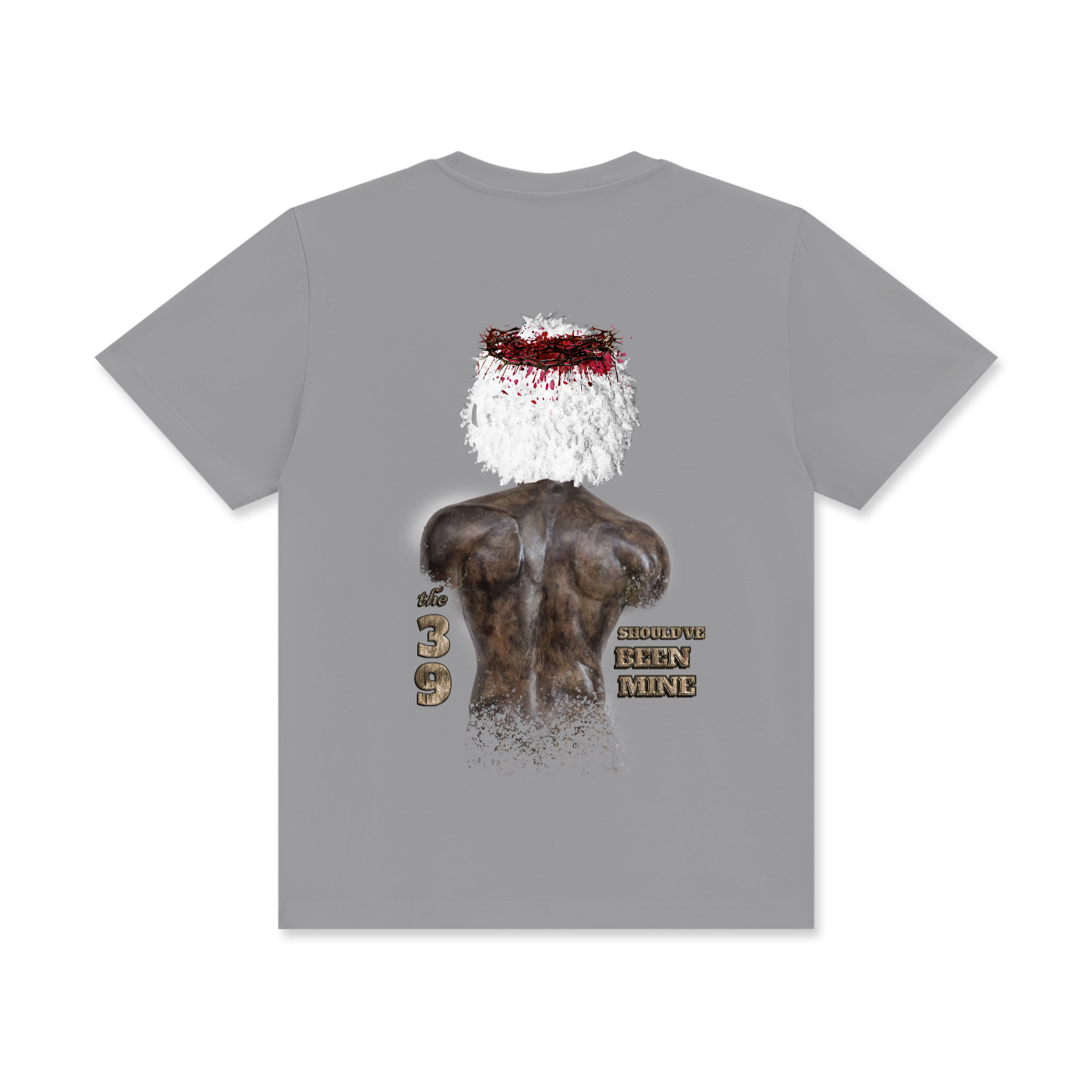 (The 39 Shouldve been mine) Unisex Classic Crew Neck Cotton T-Shirt - Image 6