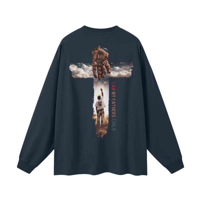 Streetwear Unisex 305G FOG 100% Cotton Long Sleeve Tee - Image 14