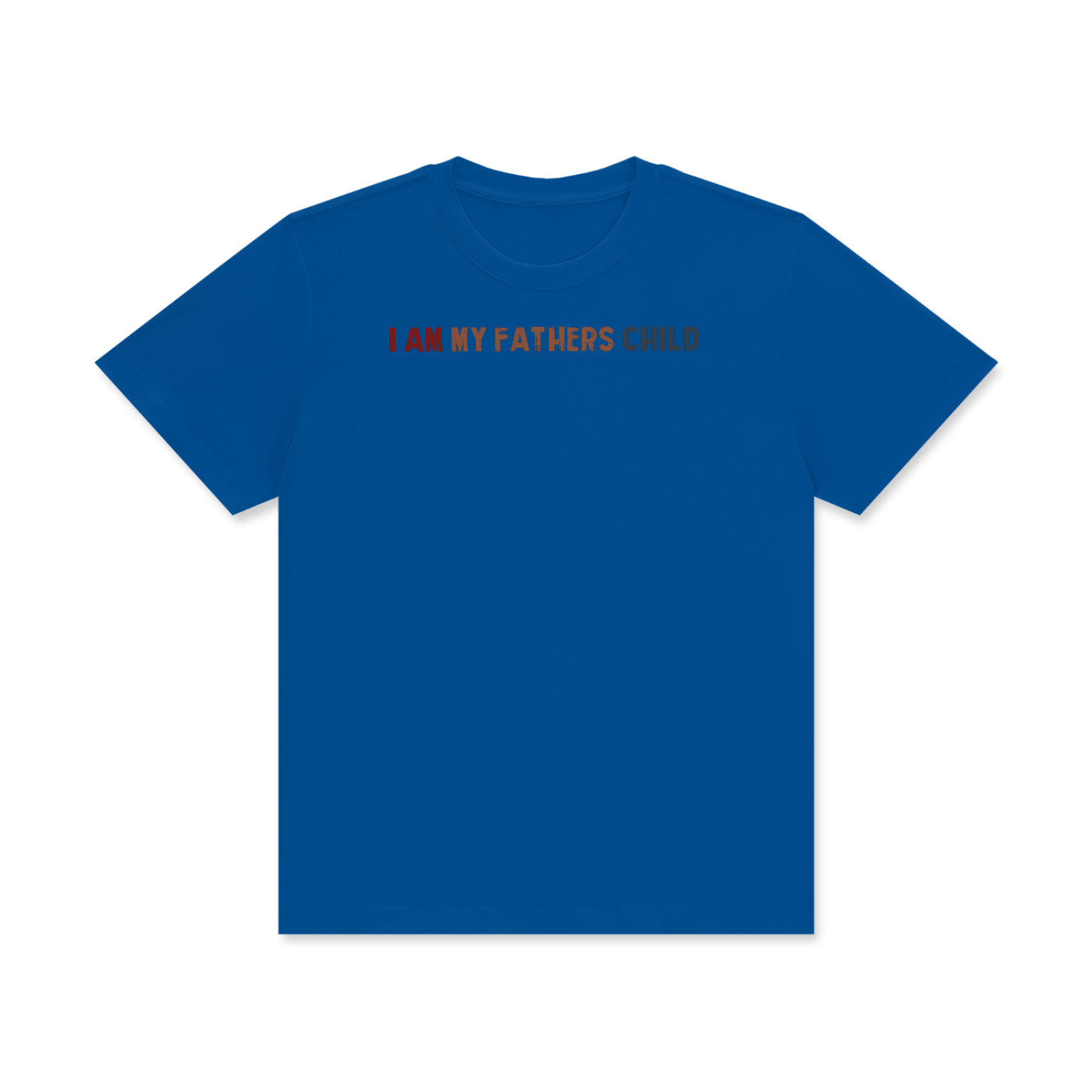 I Am My Fathers Child Unisex Classic Crew Neck Cotton T-Shirt - Image 13