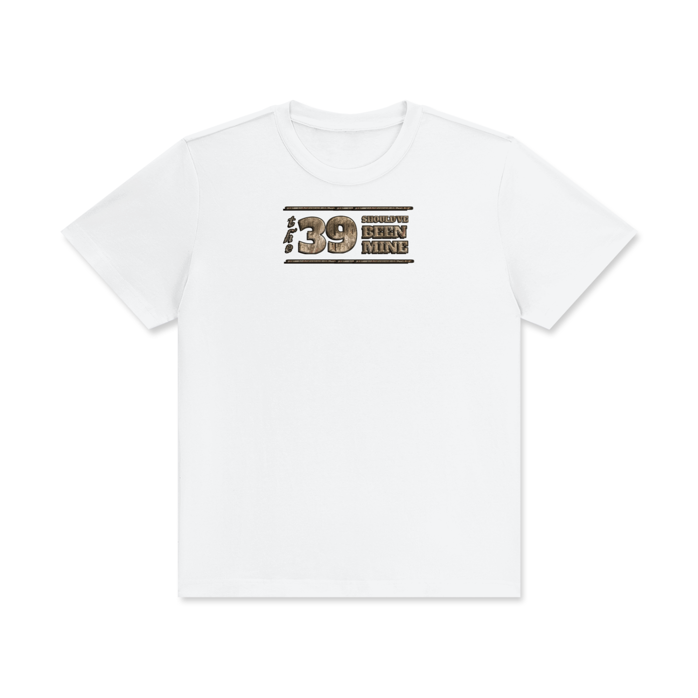 (The 39 Shouldve been mine) Unisex Classic Crew Neck Cotton T-Shirt - Image 23