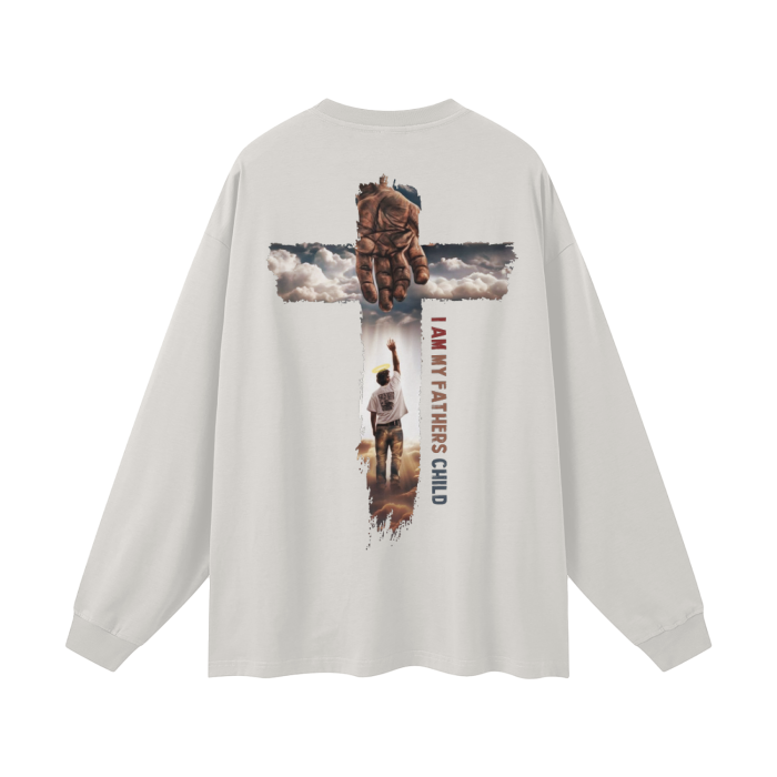 Streetwear Unisex 305G FOG 100% Cotton Long Sleeve Tee - Image 8