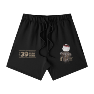 The 39 Shouldve Been Mine Streetwear Unisex Heavyweight Earth Tone Loose Fit FOG 100% Cotton Shorts