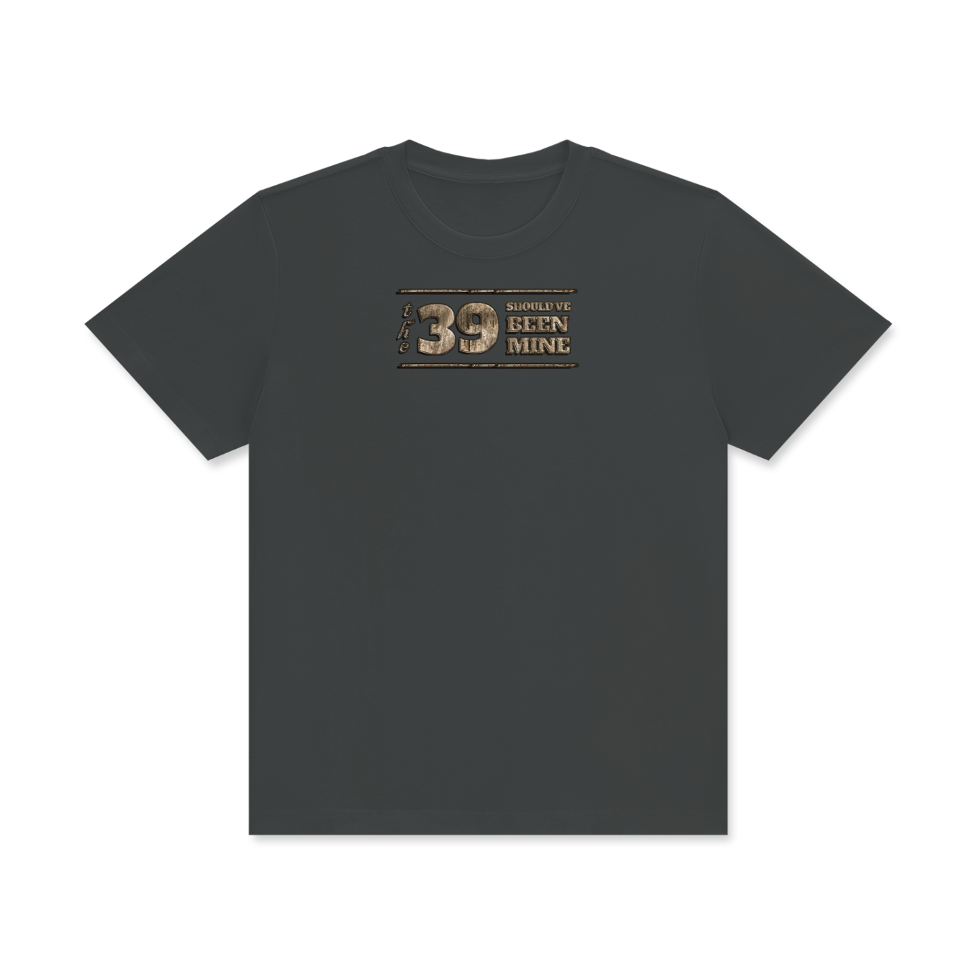(The 39 Shouldve been mine) Unisex Classic Crew Neck Cotton T-Shirt - Image 7