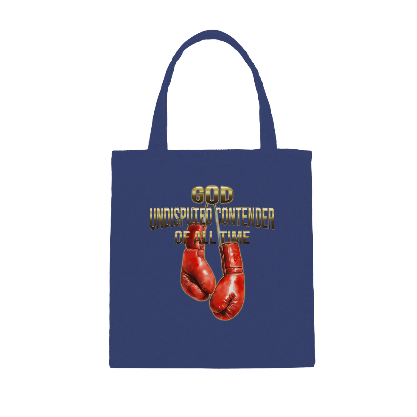 Undisputed Streetwear Denim Tote Bag - Image 3