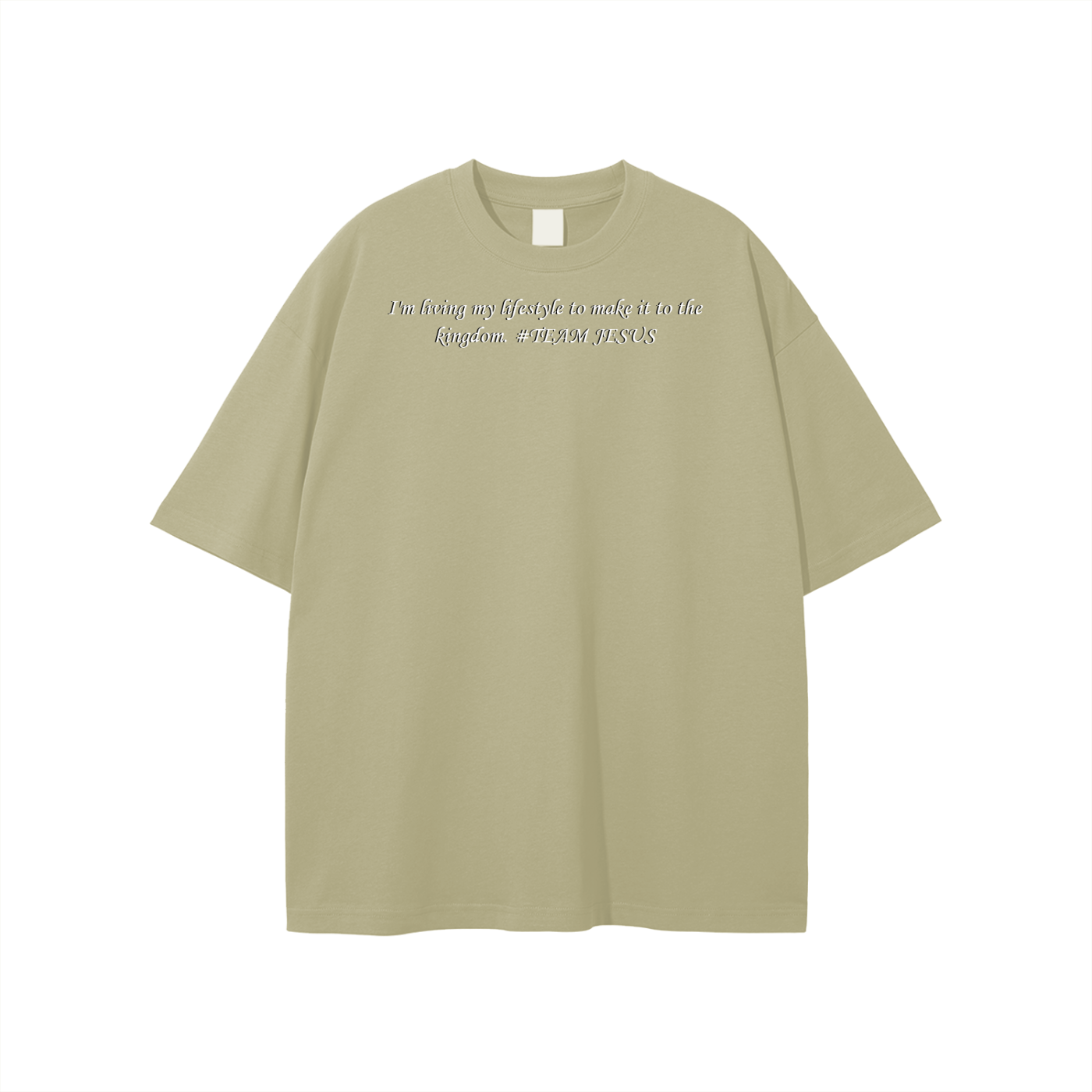 I'm living my lifestyle to make it to the kingdom. #TEAM JESUS Unisex T-shirt - Image 17