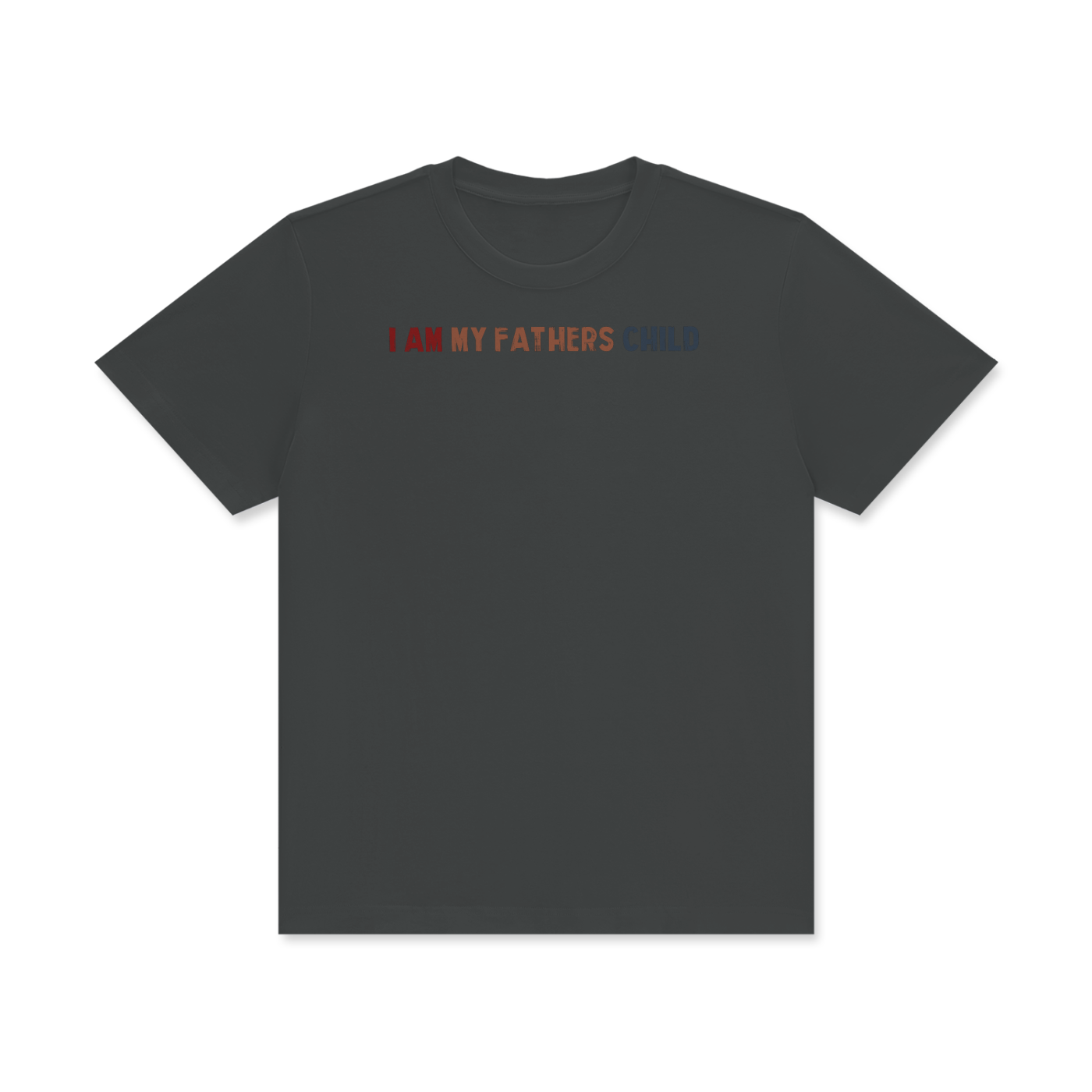 I Am My Fathers Child Unisex Classic Crew Neck Cotton T-Shirt - Image 7